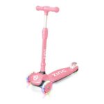 Zinc T-Motion Foldable Light up 3 Wheel Scooter