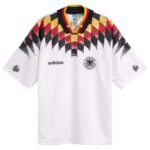 adidas Football Germany 94 bring back jersey in white print, Size XS-XL