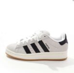 adidas Originals Campus 00s Womens Trainers in Light Grey and Black, Size 3.5