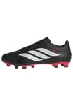 adidas Predator Club FG/MG Football Boots (Core Black / Cloud White / Lucid Red, UK 9.5)