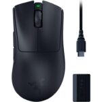 azer DeathAdder V3 Pro HyperPolling Wireless-Adapter – Ultra-lightweight Wireless Ergonomic Esports Mouse – Sold by TDL Commerce / FBA