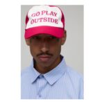 boohooMAN Slogan Embroidered Cap