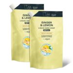 by Amazon Ginger & Lemon Hand Soap Refill, 2 x1000ml