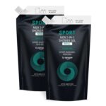 by Amazon Men Sport 3in1 Shower Gel Refill, 2 x 1000ml (£5.22 / £4.67 Max S&S)