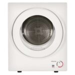 electriQ 2.5kg Mini Compact Vented Tumble Dryer – Quiet – White
