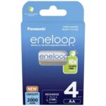 eneloop, AA/Mignon, Rechargeable Battery, Pack of 4, Capacity of 2000 mAh – (£10.35 / £9.26 max S&S)