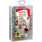 fischer -DUOPOWER PROFIbox screws, dowel box and screws, case of 150 pcs.