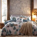 furn. Arcticus Duvet Cover Set (Blue – Double)
