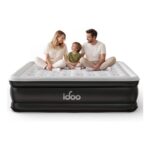 iDOO King Size Blow-up Mattress with Built-in Pump