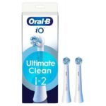 iO Ultimate Clean, Original Replacement Round Toothbrush Heads, 2 pack – Nectar card