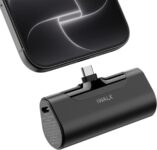 iWALK Mini Portable Charger 4500mAh,USB-C 20W Power Bank with Fast Charging,Compatible with iPhone 18/17 Pro Max/16 Pro/16/15,Samsung Galaxy S24 S23 Series,LG,HONOR,Xiaomi,iPad,AirPods and More,Black