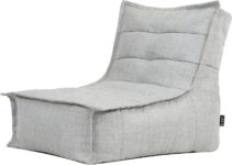 icon Dolce Outdoor Bean Bag Lounger with Filling Included, Grey