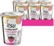 itsu chickn ramen instant noodles & broth pot – 6 x 64g – Sold by itsu grocery / FBA