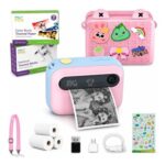 myFirst Kids Camera: Instant Print, 16MP Dual-Lens Selfie
