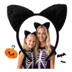 wonderCat LONDON Halloween Cat Ear Headband – Black