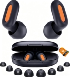 1 Ear Plugs for Sleep – Science-Backed to Block Snoring & Partners Noise -35dB Seal Tested in Lab 4 Tips (XS-L) for a Custom, Pain-Free Fit