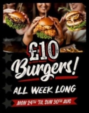 £10 Burgers at Hickorys All Week – Hickorys Smokehouse