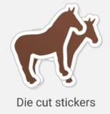 10 Custom 76 mm 76 mm Die Cut Stickers