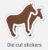 10 Custom 76 mm 76 mm Die Cut Stickers