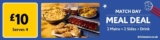 £10 Match Day Meal Deal – 2 Mains & 2 Sides & Drinks Includes Smoky Ribs, Beef Brisket, Burnt Ends – Sides Mac n Cheese, BBQ Beans others