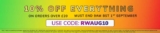 10% Off Everything at Rarewavescom