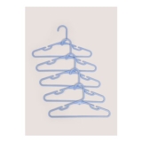10 Pack Blue Kids Plastic Hangers