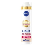 £10 Tuesday Deal- NIVEA Luminous630 CC Face Fluid 3in1 Light SPF30 40ml