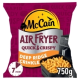10 for £10 Frozen items e.g. McCain Air Fryer Deep Ridge Crinkle Cut Chips 750g – Pukka Chicken & Mushroom Twin Pack Pies (online)