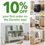 10% off your 1st order In App With Code (Stacks with other offers incl Savings, Special Buys, Clearance) – Free C&C