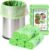 100 Count Food Waste Bags, 20L Biodegradable Bin Liners 4-6 Gallon Garbage Bag, Thick Compostable Bag For Household Trash Bags in Kitchen, Home, Pet, Office Supplies