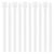 100 Pack Cable Ties White, 6 inch Zip Ties, 3.6mm x 150mm Tidy Wires Long 40lbs Tensile Strength with UV Resistant. Sold by Yaluzibi FBA