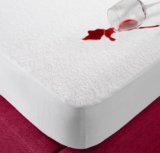 100% Waterproof Mattress Protector Single Bed 90×190 Extra Deep 30CM Fitted Skirt, Premium Cotton Terry Bed Wetting Protection, Non-noisy, Breathable, Hypoallergenic, Washable Sheet Cover