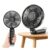 10000mAh USB Rechargeable Desk/Handheld Fan, 6-Inch Foldable, 5 Speeds