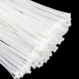 1000PCS White Plastic Cable Ties, Small Cable Tie Plastic Zip Ties 96 mm x 1.8 mm. SB Reicyfang FBA