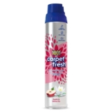 1001 Carpet Fresh Apple & Waterlily 300ml – Eliminates Odors, Crafted by Perfumers, this Unique Aroma Blends Sweet Apples
