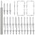 100PCS 25.5mm Skirting Board Nails Double Headed Skirting Thread Seamless Nails – Sold by gebofuzhuang / FBA