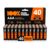 100PP AAA Batteries 40 Pack