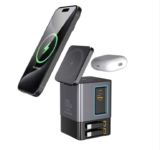 105W GaN 6-in-1 Magnetic Wireless Charger with 65W Retractable Cables & USB Ports – sold by Shenzhen Aibo Technology Co., Ltd.