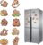 10Pcs Capybara Fridge Magnets, Cute Acrylic Fridge Magnet, Animal Magnets for Kids, Small Tiny Strong Magnet for Refrigerator Locker Whiteboard Kitchen School Office Decor, Funny Capybara Gifts