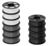 10X TECBEARS PETG 3D Printer Filament 1.75MM Multi Color PETG Toughness Neatly Wound with store coupons and code – SB TECBEARS