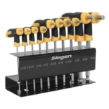 10pc T-Handle Ball-End Hex Allen Key Set in Metal Stand Siegen by Sealey 2-10mm