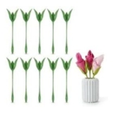 10pcs Rose Napkin Ring Set with Origami Flower Tools