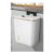 11L Kitchen Hanging Waste Bin Dustbin Flip-Top Trash Can Punch-Free