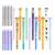 12 Pack Animal Erasable Pens with 0.5mm Black/Blue Refills