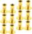 12 Pcs Plastic Candle Bases Dinner Candle Holder for Tabletop Decorative Pillar Stand Wedding Holders for Centerpieces Church Services Holiday Parties Indoor Decor