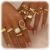 12 Piece Thick Gold Stacking Rings Set for Women, Vintage Knuckle Rings with Fine Hollow Engraving Joint Finger Midi Ring, Chic Gold Rings for Ladies Elegant