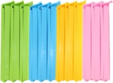 12 Pieces Sealing Clips, Clip Closure Bag, Plastic Tongs, Reusable Kitchen Clip, Clip Closure Bag