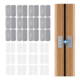12-Set No-Drill Magnetic Stainless Steel Cabinet Door Latches with Adhesive