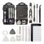 122-Piece Precision Screwdriver Set with Torx/Tri-Wing Bits
