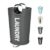 125L X-Large Dark Grey Laundry Basket